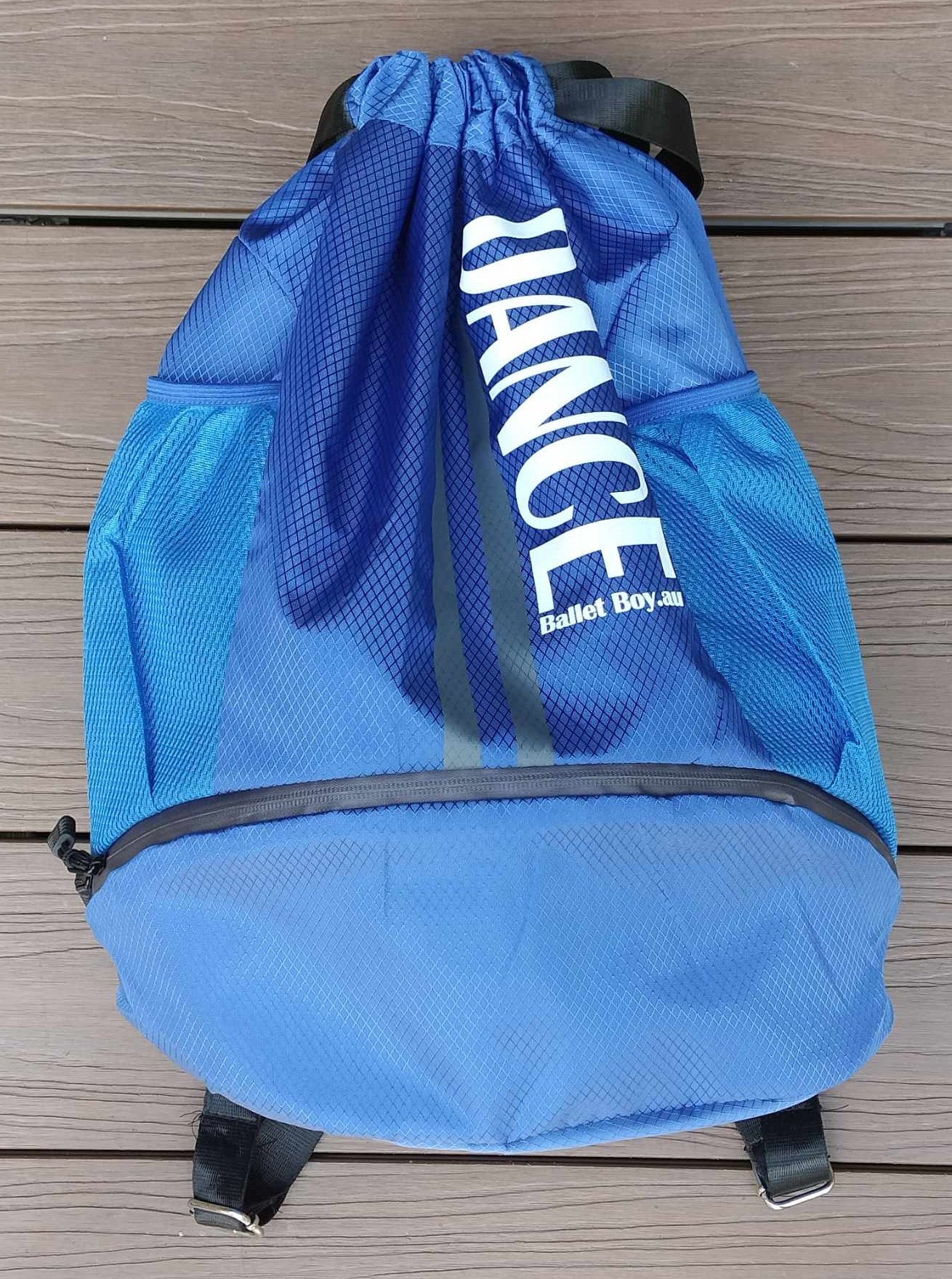 Dance bag with shoe compartment store